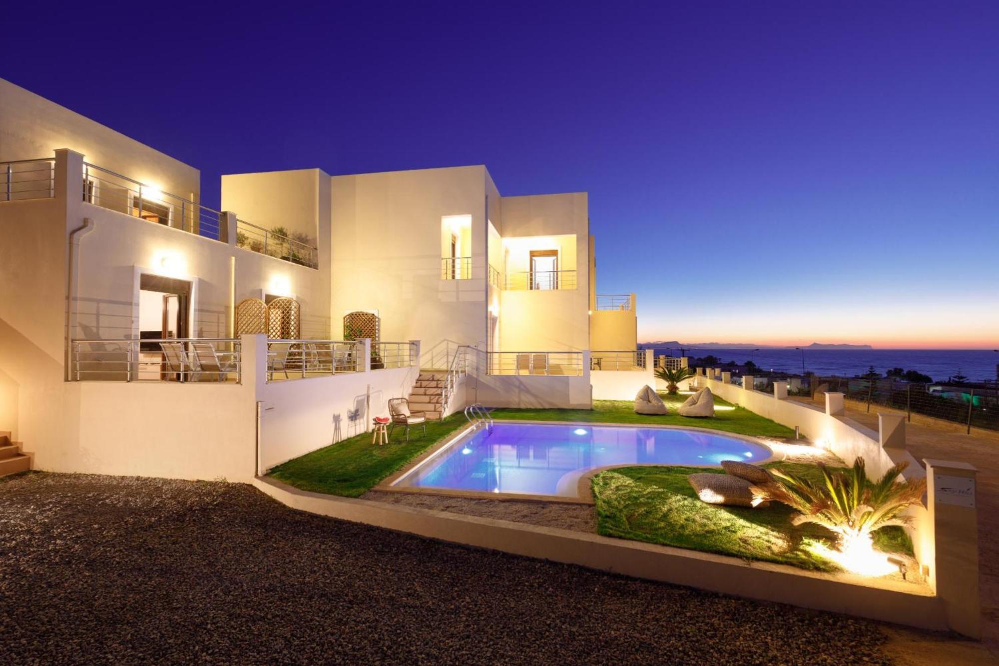 Oak Wood - Sea View Exclusive Maisonette Sfáka Exterior foto